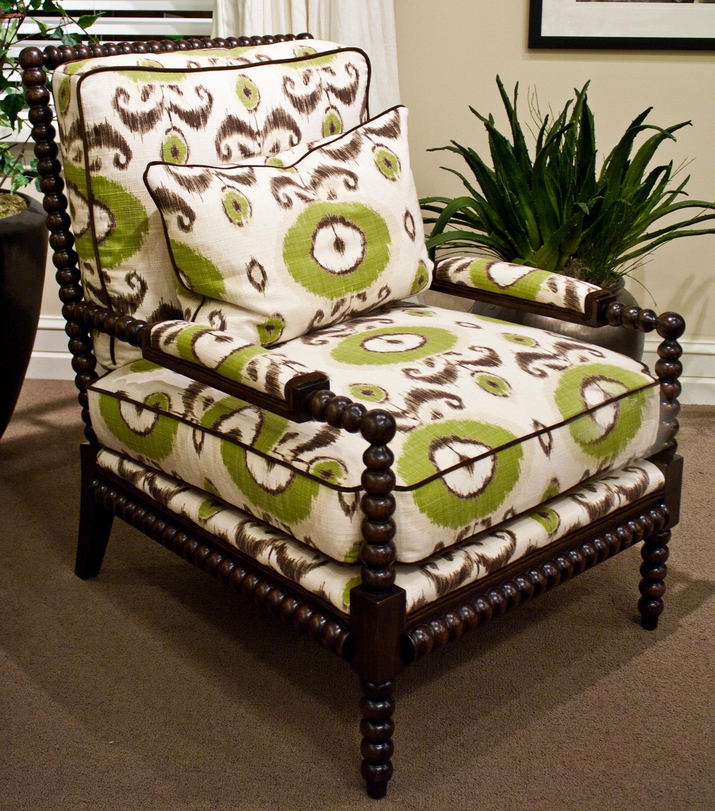Exposed wood arm chair clearance